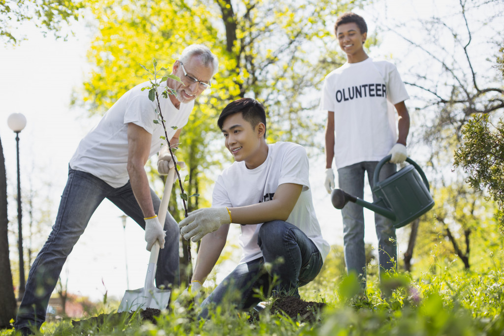 NGO volunteers