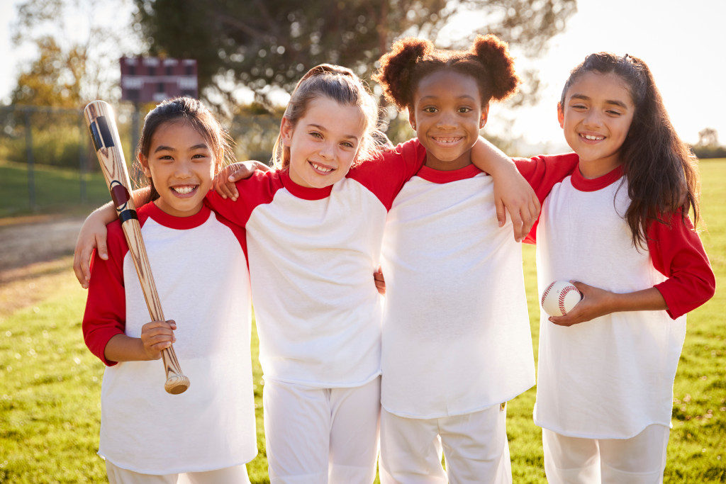 young women players