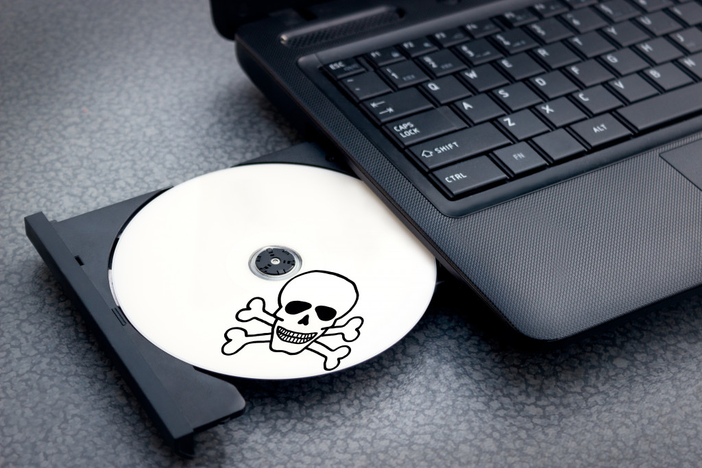Pirated CD software
