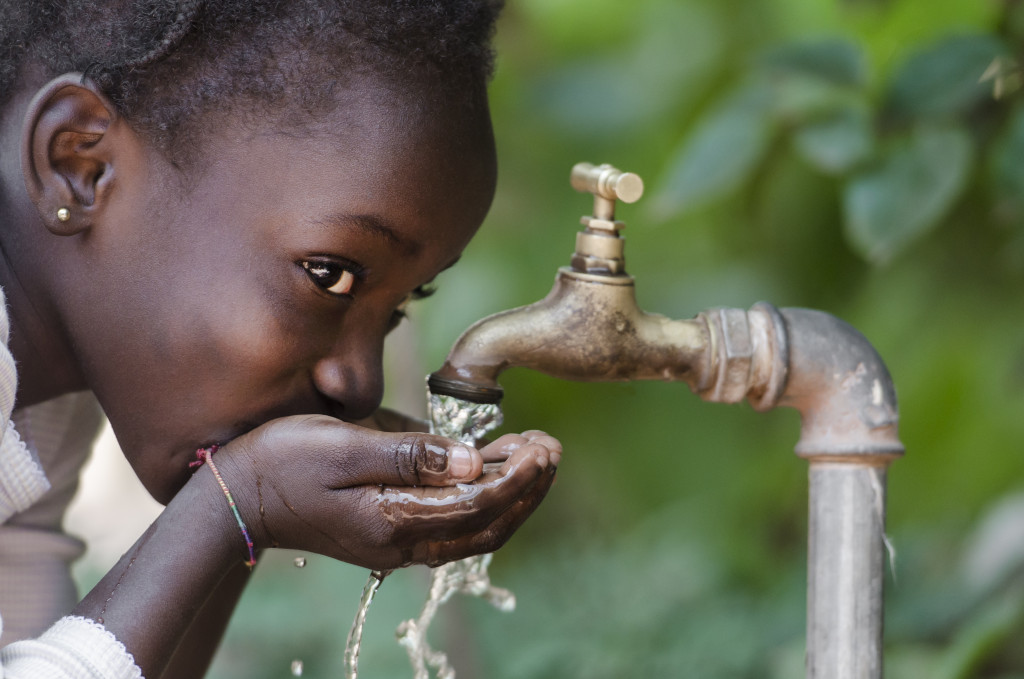 Child drinking